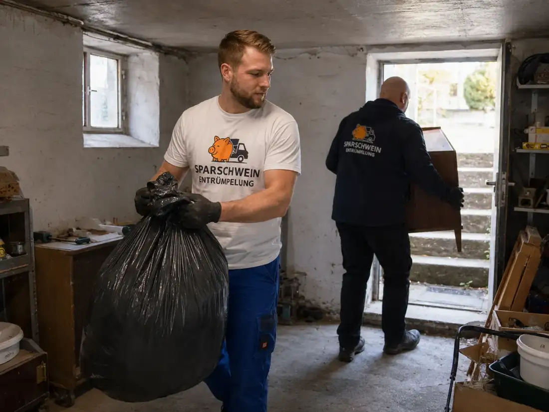 Sparschwein Entrümpelung Team bei Haushaltsauflösung in Falkensee