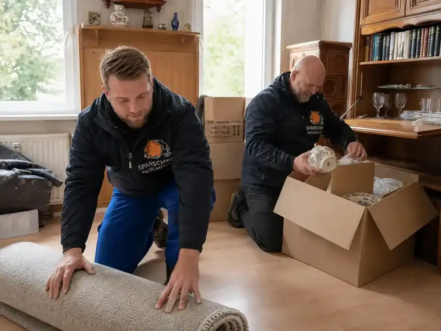 Sparschwein Entrümpelung Team bei Haushaltsauflösung in Friesack